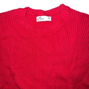 Hollister Red Sweater